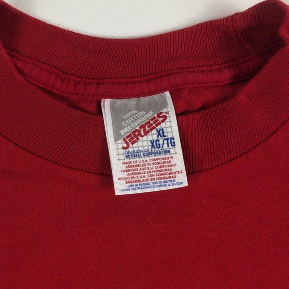 Vintage 90s Ohio State Buckeyes Football University Red Shirt Size XL - Picture 3 of 3